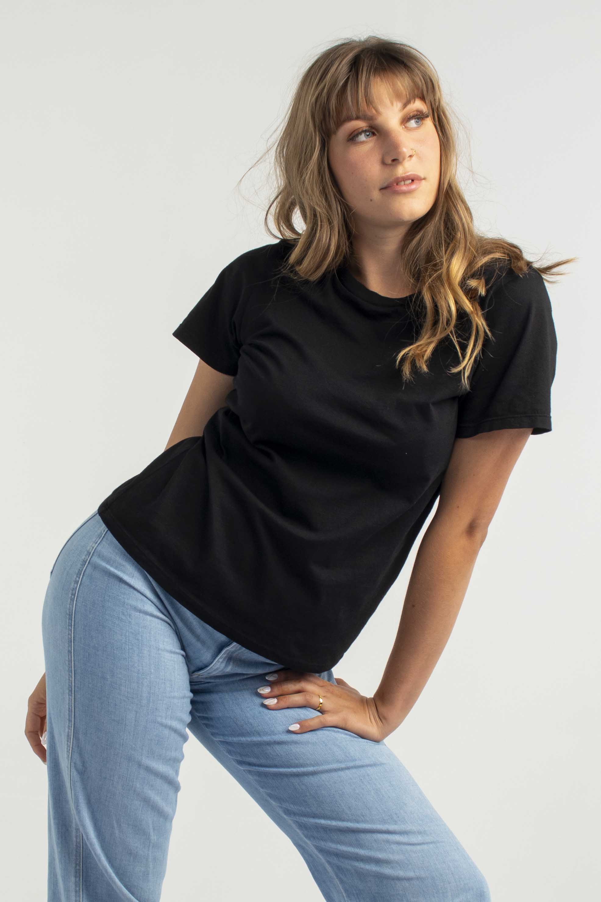 Delaila Crew Neck Tee